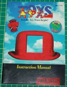 Super Nintendo Manual: Toys Let the Toy War Begin! - Picture 1 of 2
