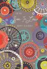 Son In Law Birthday Card Wheels & Cogs Modern Design Happy Lovely Verse