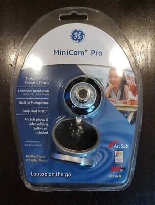 New GE Minicam Pro 98756 Web Cam Snapshot Button Sealed - Image 1 of 2