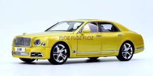 for Almost Real for Bentley for Mulsanne Extended version gold 1:18 Truck Model - Picture 1 of 9