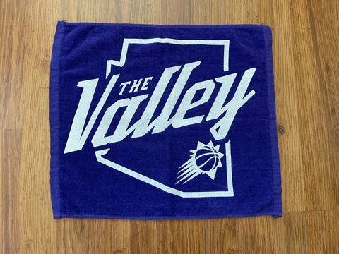 Phoenix Suns NBA BASKETBALL 2022 'THE VALLEY' Purple SGA Rally Towel! Cover