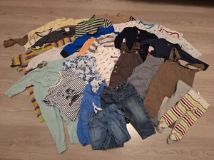 Paket Set, Kleidung, 26 Teile, Jungen, Gr. 74, 74/80, 80, viele Hosen+Oberteile - Bild 1 von 7