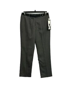 NWT Sandro Control Top Women's Dress Pants Size 8 Dark Gray - Picture 1 of 13