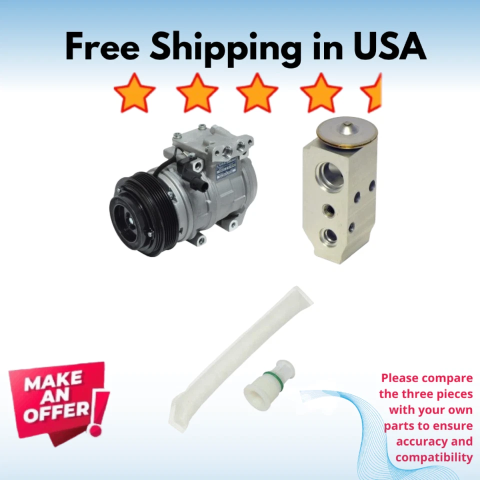 Kit Compressor A/C Fit Kia Rondo 2007-2012 - Image 1 of 1