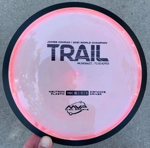 Axiom MVP Neutron Trail - Transitional Color Swirl James Conrad Series Disc Golf - Picture 1 of 14