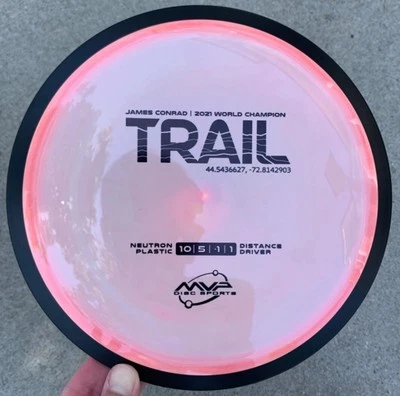 Axiom MVP Neutron Trail - Transitional Color Swirl James Conrad Series Disc Golf - Image 1 of 4