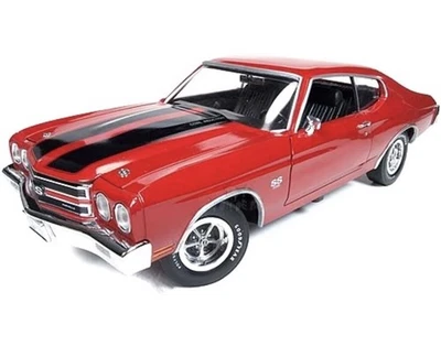 Top Gear Show 1970 Chevrolet Chevelle SS 396 Red Auto World 1/18 HTF ! - Image 1 of 4