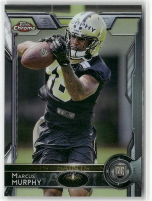 2015 Topps Chrome - Rookies Marcus Murphy #143 (RC) - Image 1 of 2