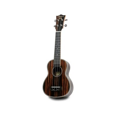 Snail Soprano Ukulele Ebony UKS-E220EQ - Image 1 of 4