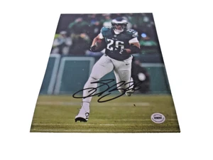 SAQUAN BARKLEY Signed Photo 8x10 Fly EAGLES Fly Autograph w/COA (ACA) +FREE SHIP - Picture 1 of 3