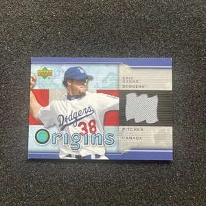 2004 Upper Deck Origins Eric Gagne Patch Dodgers Red Sox Rangers - Picture 1 of 2