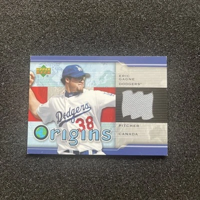 Parche Eric Gagne 2004 Upper Deck Origins Dodgers Medias Rojas Rangers Foto 1 de 2
