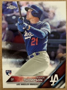 3016 Topps Chrome Trayce Thompson RC #131 Los Angeles Dodgers - Picture 1 of 2