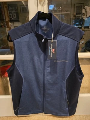 NEW Vineyard Vines Oakfield Performance Vest - Medium - $125 Value - Image 1 of 4