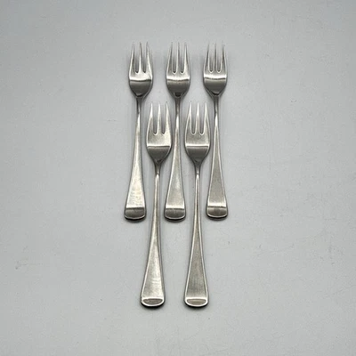 Share WMF Stainless Cocktail Serving Fork Set 5pc Set Cromargan Germany - Image 1 of 4