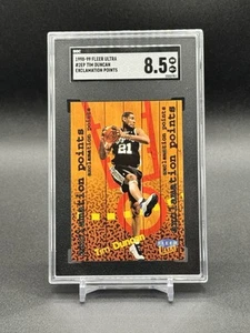 98-99 Fleer Ultra Tim Duncan Exclamation Points SGC 8.5 RARE INSERT!! - Picture 1 of 1