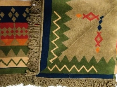 Kuscheldecke DOLAN Velour Fransen 60% Baumwolle L/B: 200x140 cm - Bild 1 von 4