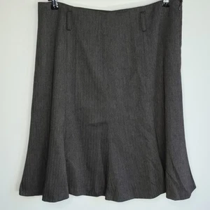 Katies Skirt Sz 16 A Line Brown Flattering Lined Winter Size 16 - Picture 1 of 10