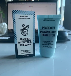 PEACE OUT Instant Pore Perfector 0,8 Oz. beruhigend mit Hyaluronsäure Neu im Karton versiegelt - Bild 1 von 14
