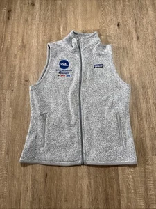 Patagonia Better Sweater Vest Large Gray Company Embroidery - Picture 1 of 7
