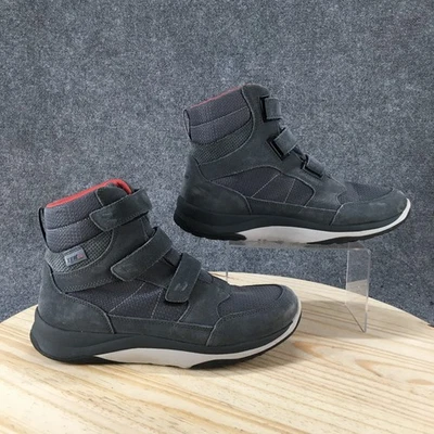 LL Bean ботинки мужские 10,5 снег лодыжки ботинок водонепроницаемый крюк и петля круглый носок серый - Изображение 1 из 4