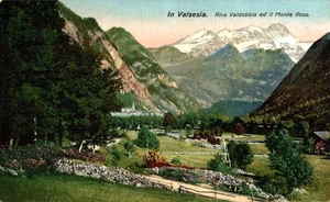 Vercelli Valsesia Riva Valdobbia und Monte Rosa F. klein verschickt - Bild 1 von 2