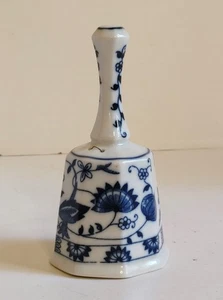 Seymour Mann Porzellan Glocke Wienerwald Made in Japan blau weiß - Bild 1 von 9