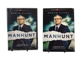 Manhunt (DVD, 2019) w/ Slip cover  Martin Clunes.  New Sealed - Imagen 1 de 5