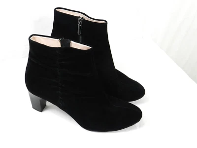 Taryn Rose Shoes Womens 7.5 M Black Suede Ankle Boots - Image 1 of 4