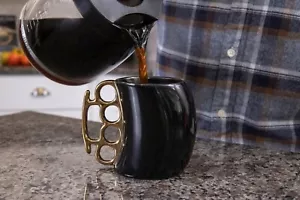 Taza nudillos de latón calibre gourmet - Imagen 1 de 4