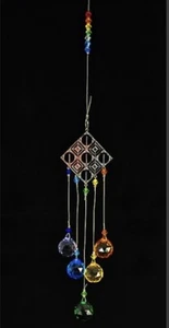 Suncatcher Crystal Prism Hanging Pendant Garden Home Decoration -3 - Picture 1 of 3
