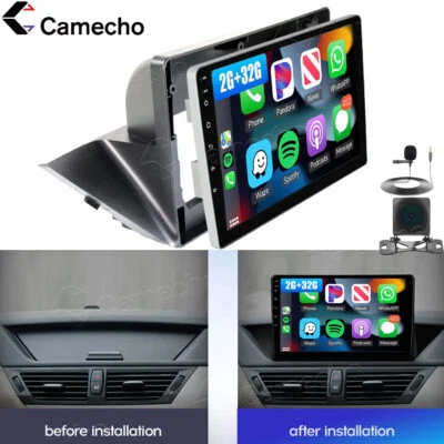 Radio estéreo para automóvil para BMW X1 2010-2016 Android 15.0 reproductor Wifi navegación GPS CarPlay Foto 1 de 4