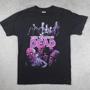 Camisa De Colección Alstyle Para Hombre M Negra The Walking Dead Cómic Gráfico Camiseta Rara - Imagen 1 de 8
