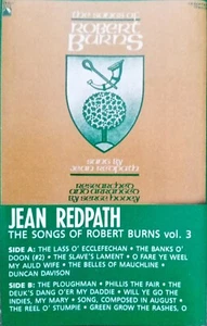 Jean Redpath Serge Hovey - The Songs Of Robert Burns Vol. 3 Three Cassette Tape - Picture 1 of 2