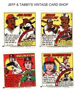 1979 TOPPS BASEBALL COMICS / SEE DROP DOWN MENU