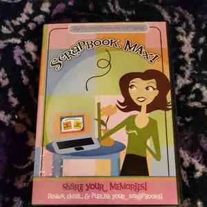 🔥Scrapbook Max! Digital scrapbooking Software Share Your Memories! DVD 2006 - Picture 1 of 4