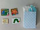 Dollhouse Miniature 4 Popular Young Childrens Books with Gift Bag 1:12 scale