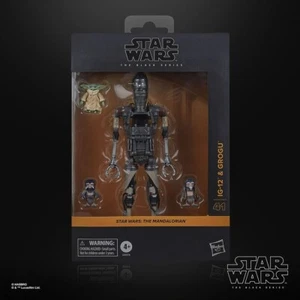IG-12 & Grogu - Star Wars - The Mandalorian - The Black Series - Photo 1/11