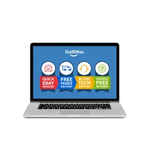 Apple 2015 15" MacBook Pro 2.2GHz i7 256GB 16GB MJLQ2LL/A + D Grade - Picture 1 of 11