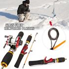 gun handle Winter Spinning Pen Pole Ice Fishing Rods Retractable Reels