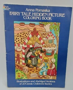 Fairy Tale Hidden Picture Coloring Book Dover Children's Activity Books vintage - Picture 1 of 11