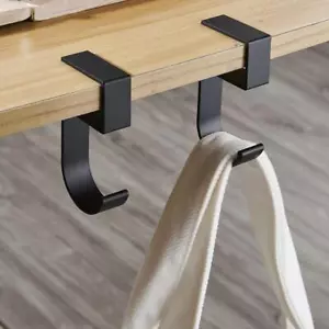 5 geformte Tischkante Haken Student Schreibtisch Seite hängend Tasche abnehmbar Büro Handtasche - Bild 1 von 25