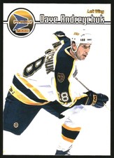 1999-00 Pacific Prism Boston Bruins Hockey Card #11 Dave Andreychuk
