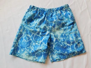Reel Legends Boy's Shorts Swim Board Short Water Print Blue Size S 6/7 NWT *^ - Picture 1 of 4