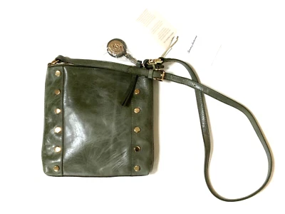NWT Tommy Bahama  Leather Green Shoulder/ Crossbody Purse Handbag - Image 1 of 4