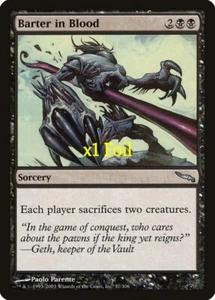 MTG Foil Mirrodin MRD Barter in Blood MINT - Picture 1 of 1