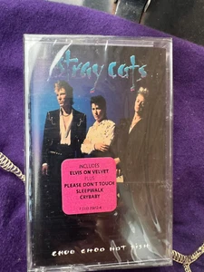 Factory sealed 1992 Stary Cats Choo Choo Hot Fish cassette RARE NOS The Cramps - Picture 1 of 6