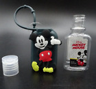 Disney Mickey Mouse Handdesinfektionsmittel Halter/LEERE Flasche WIEDERVERWENDBAR/NACHFÜLLBAR - SCHWARZ