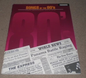 Songs of the 80's Decade Series TROMBONE SONGBOOK 65+ SONGS in The Book 1980's - Picture 1 of 2
