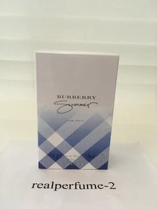 Burberry Summer Cologne for Men Eau de Toilette 3.3 oz Spray. SEALED. 100% REAL. - Picture 1 of 4